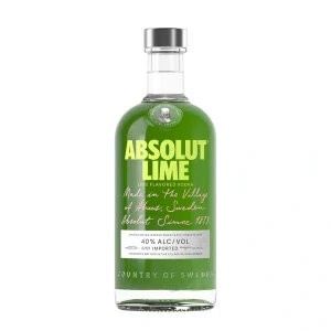 Absolut: Lime - Case of 12 - 1LT - ABV: 40%
