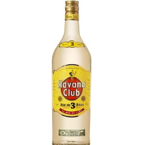Havana Club: 3 YO Rum - 1LT - ABV: 40%