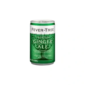 Fever Tree: Ginger Ale Cans - 250ml - ABV: 0%