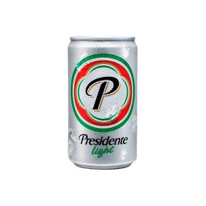 Presidente Light: Lager Can - 237ml - ABV: 4.3%