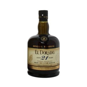 El Dorado: 21 YO Rum - 750ml - ABV: 43%